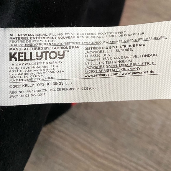 EUC Original Squishmallows Bella Spider Treat Pail Halloween Plush Candy Bag 12” - Picture 5 of 7